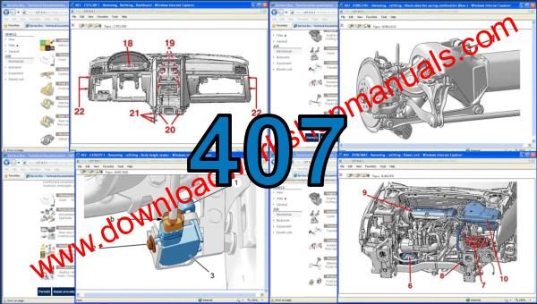 Peugeot 508 Service Workshop Manual & Repair – 2010-2013 – Wiring Included – Quality Copy